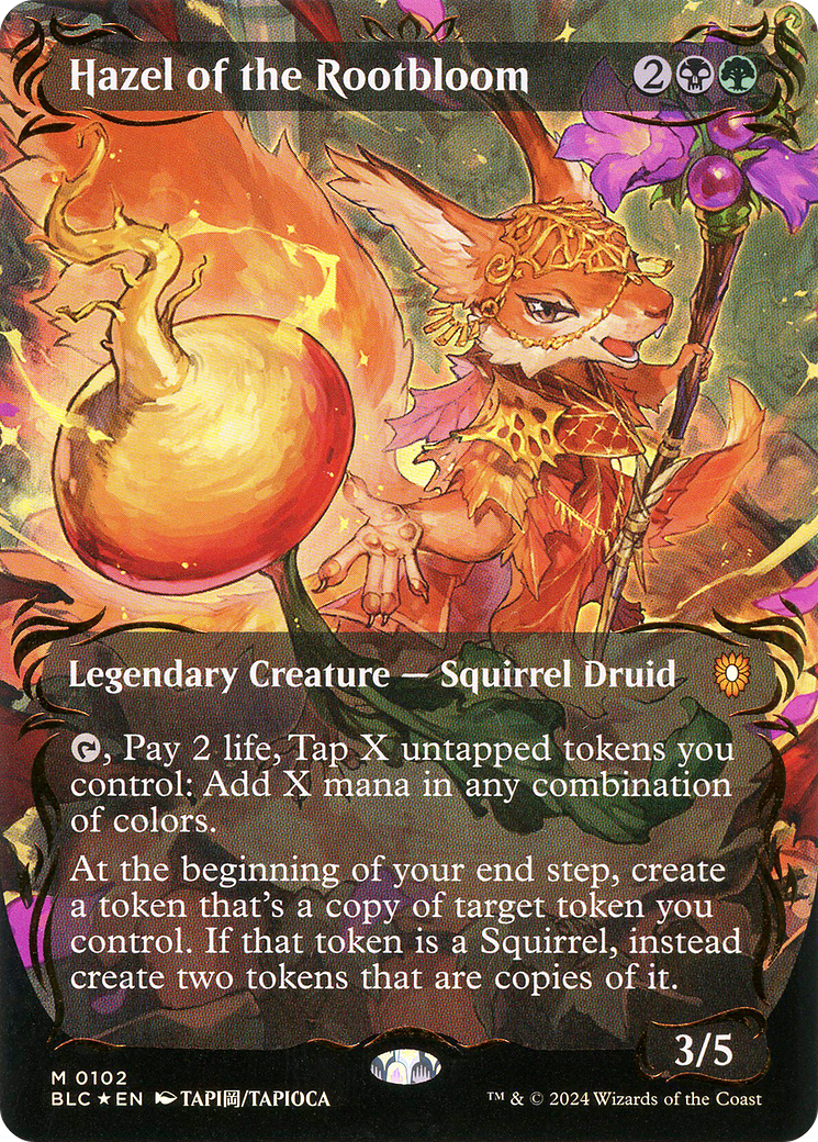 Magic: The Gathering - Hazel of the Rootbloom Foil - Bloomburrow Commander