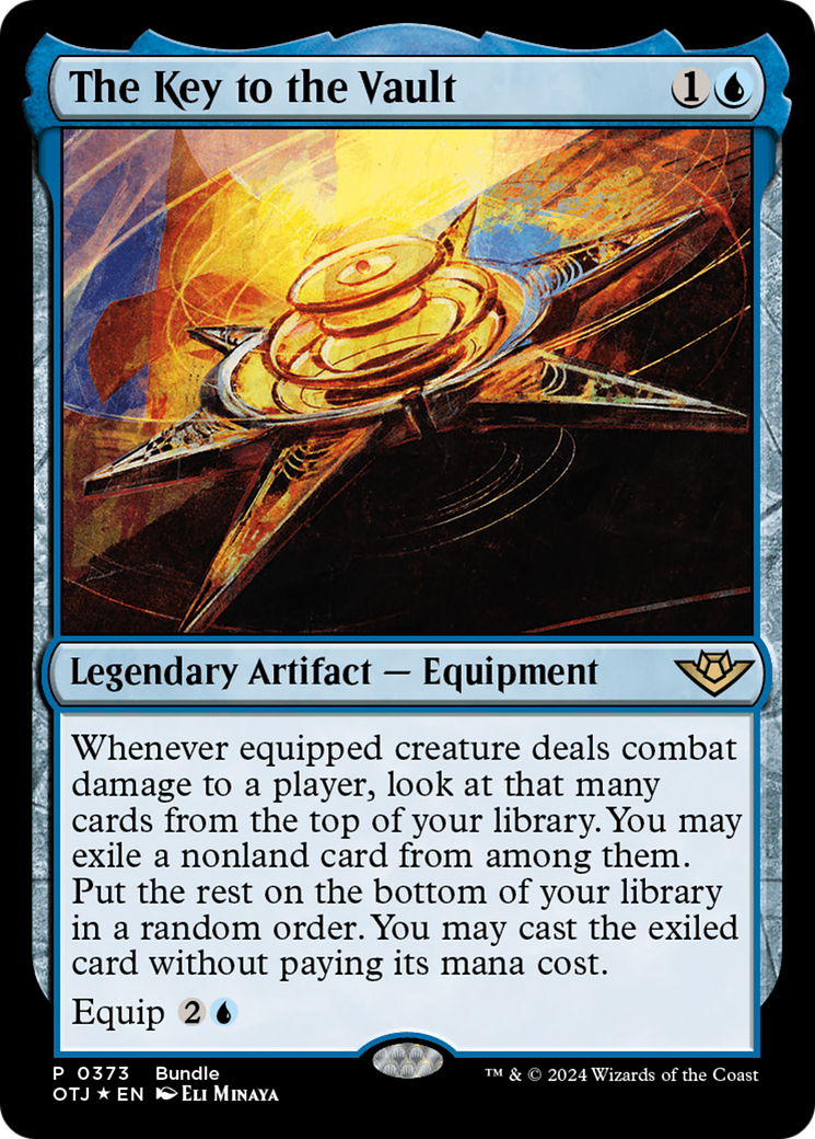 Magic: The Gathering - The Key to the Vault Foil - Outlaws of Thunder Junction