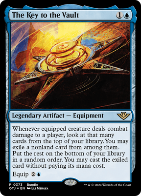 Magic: The Gathering - The Key to the Vault Foil - Outlaws of Thunder Junction
