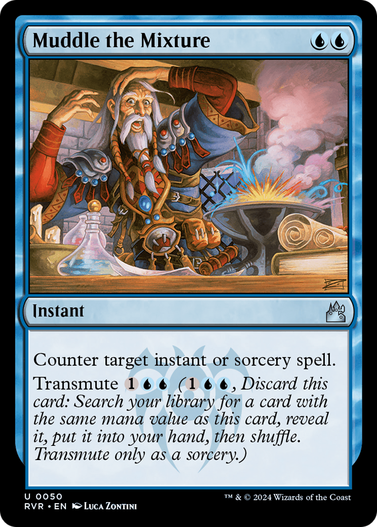 Magic: The Gathering - Muddle the Mixture Foil - Ravnica Remastered