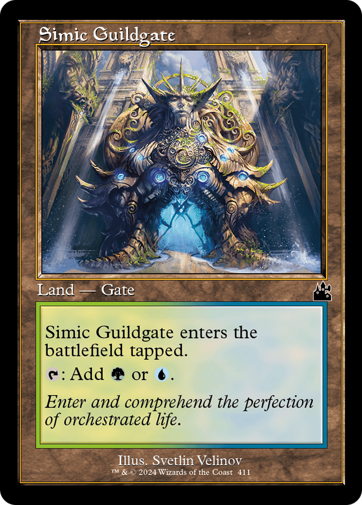 Magic: The Gathering - Simic Guildgate Foil - Ravnica Remastered