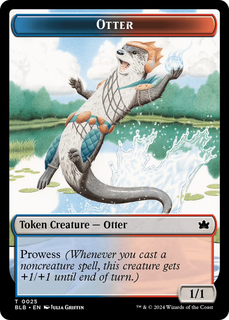 Magic: The Gathering - Otter Token - Bloomburrow Tokens