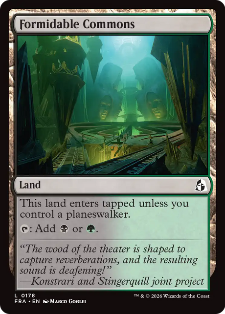 Magic: The Gathering - Formidable Commons - Reality Fracture