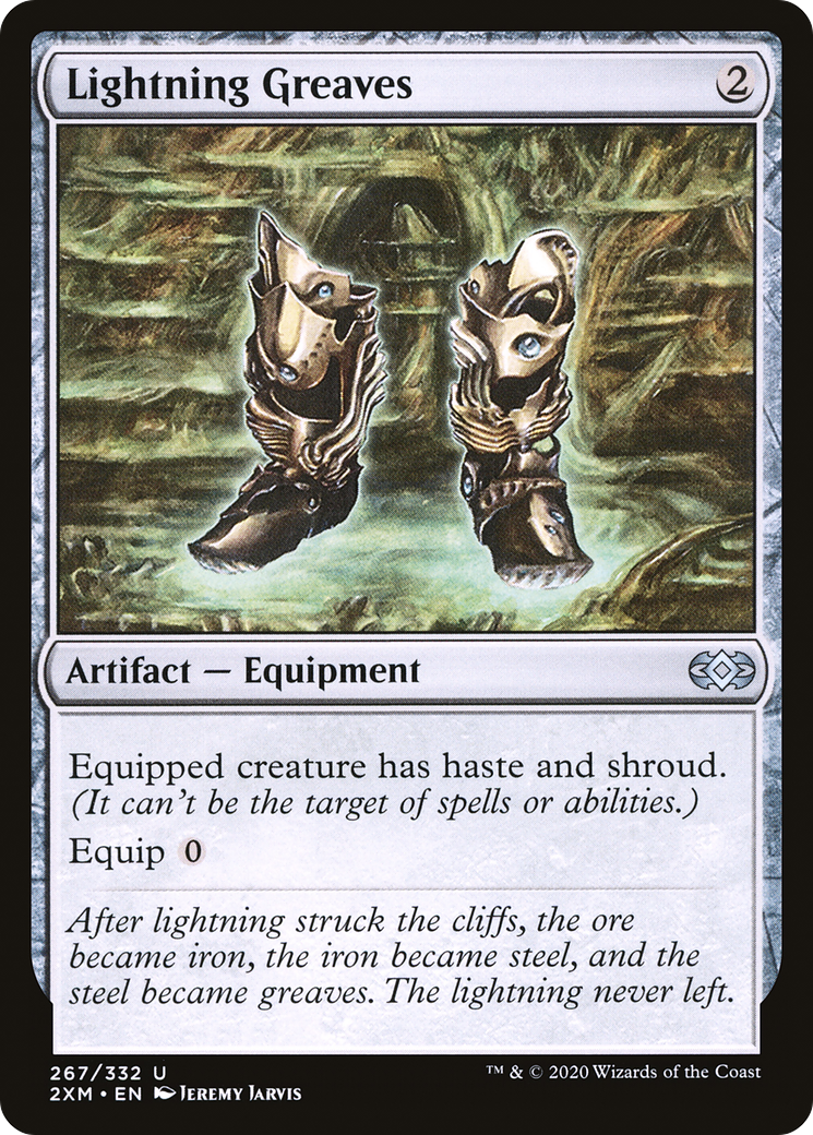Magic: The Gathering - Lightning Greaves Foil - Double Masters