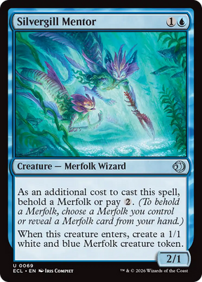 Magic: The Gathering - Silvergill Mentor - Lorwyn Eclipsed