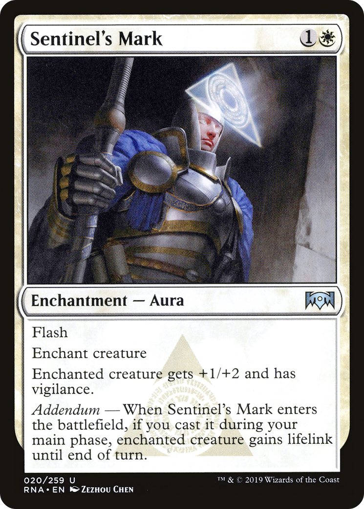 Magic: The Gathering - Sentinel's Mark Foil - Ravnica Allegiance