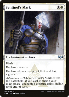 Magic: The Gathering - Sentinel's Mark Foil - Ravnica Allegiance