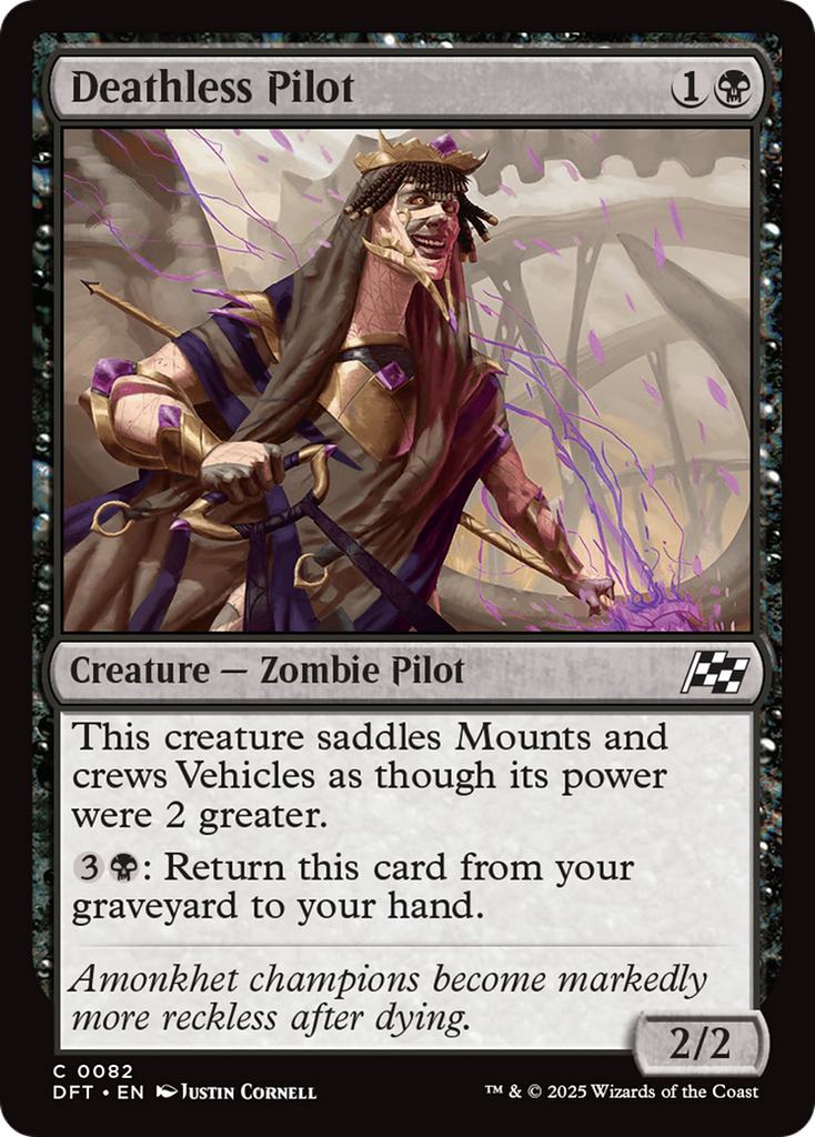 Magic: The Gathering - Deathless Pilot Foil - Aetherdrift