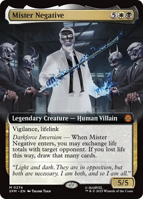 Magic: The Gathering - Mister Negative Foil - Marvel's Spider-Man
