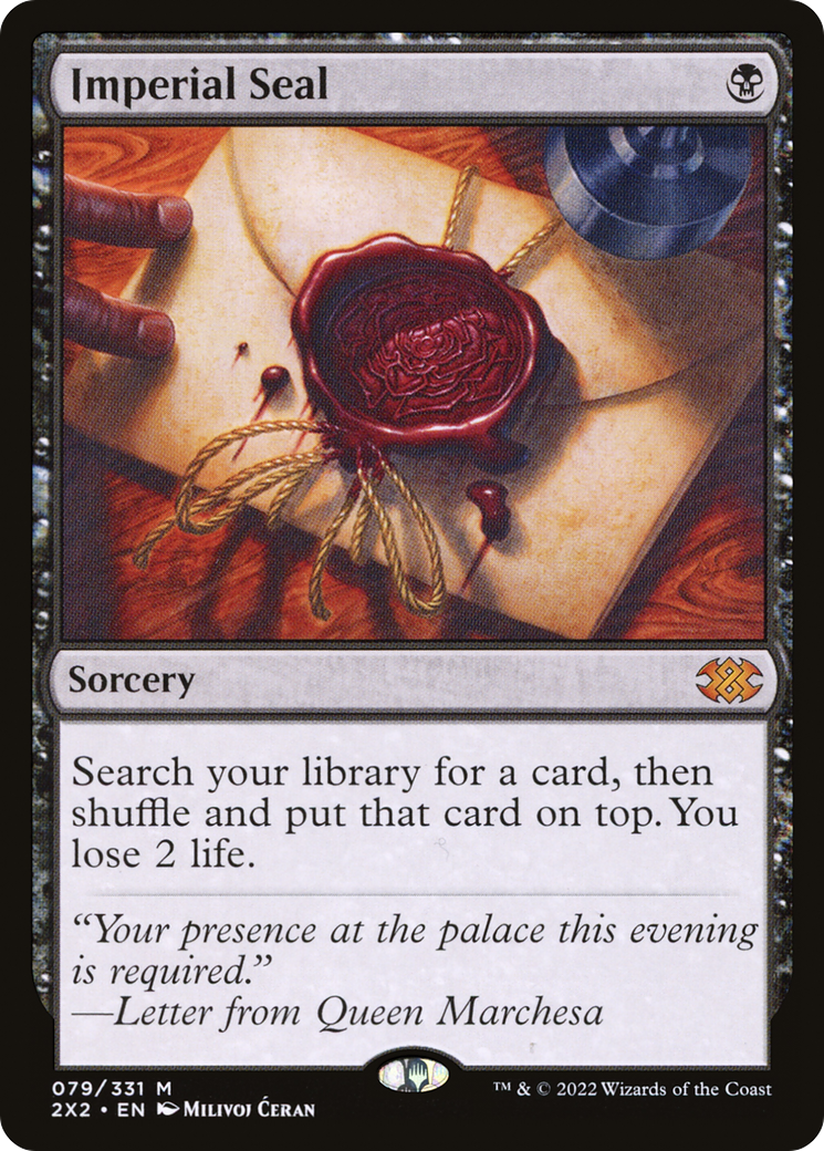 Magic: The Gathering - Imperial Seal - Double Masters 2022