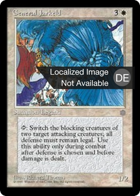 Magic: The Gathering - General Jarkeld - Ice Age