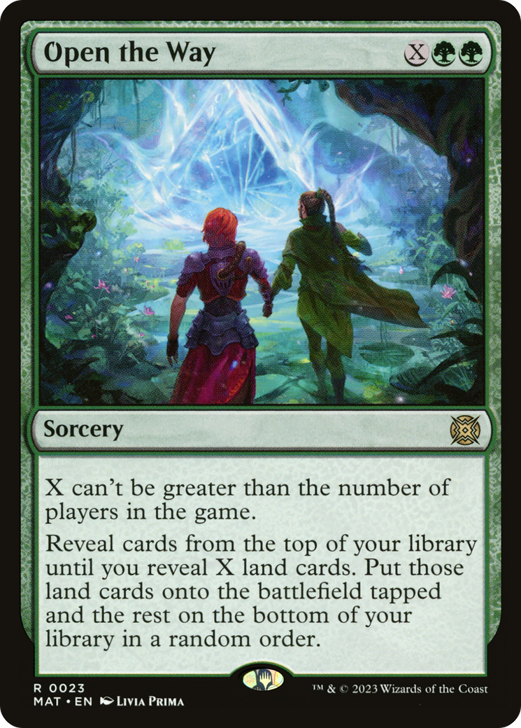 Magic: The Gathering - Open the Way Foil - March of the Machine: The Aftermath