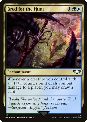Magic: The Gathering - Bred for the Hunt - Warhammer 40000 Commander