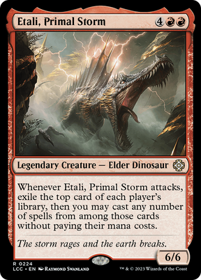 Magic: The Gathering - Etali, Primal Storm - The Lost Caverns of Ixalan Commander