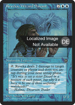 Magic: The Gathering - Reveka, Gelehrte Zauberin - Homelands