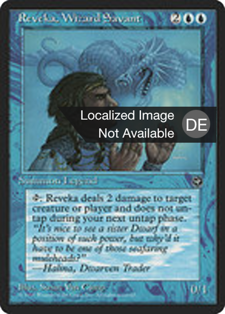 Magic: The Gathering - Reveka, Gelehrte Zauberin - Homelands
