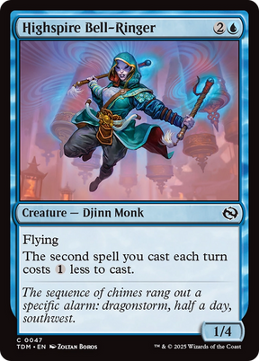 Magic: The Gathering - Highspire Bell-Ringer Foil - Tarkir: Dragonstorm