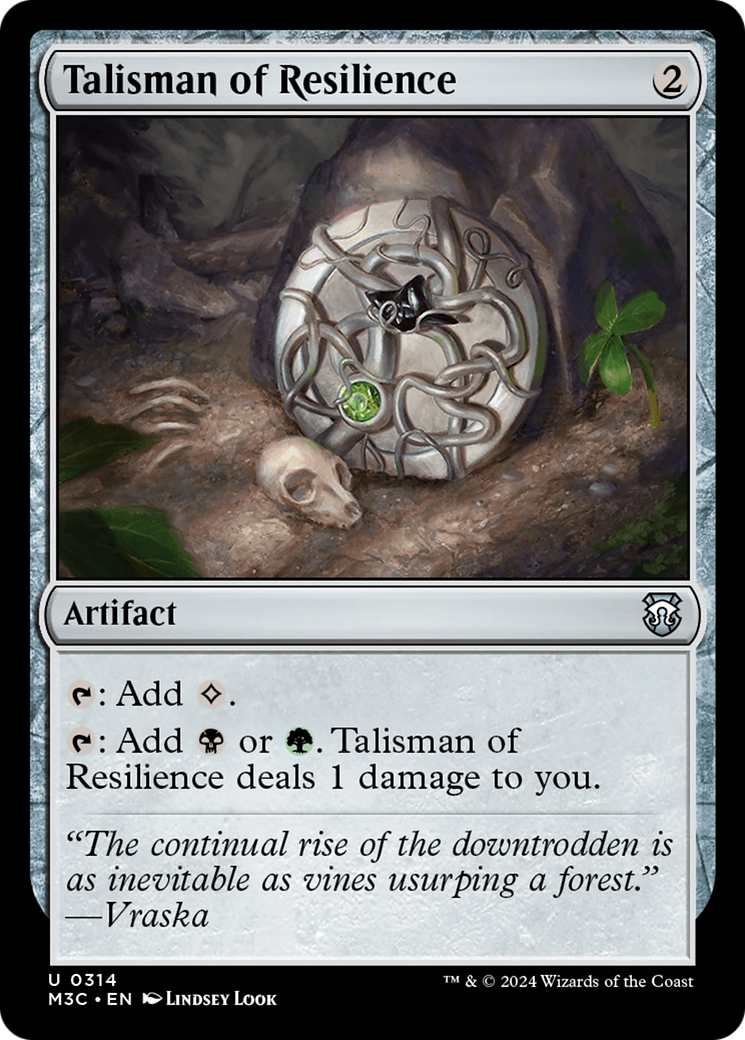 Magic: The Gathering - Talisman of Resilience - Modern Horizons 3 Commander