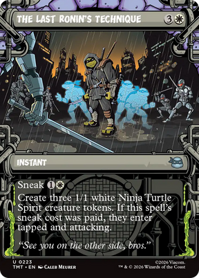 Magic: The Gathering - The Last Ronin's Technique - Teenage Mutant Ninja Turtles