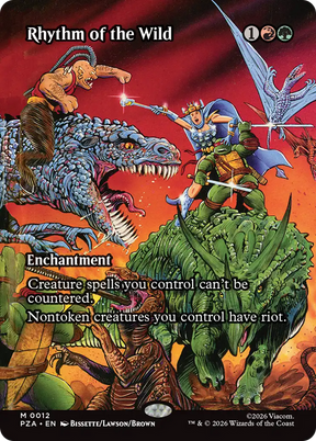 Magic: The Gathering - Rhythm of the Wild Foil - Teenage Mutant Ninja Turtles Source Material