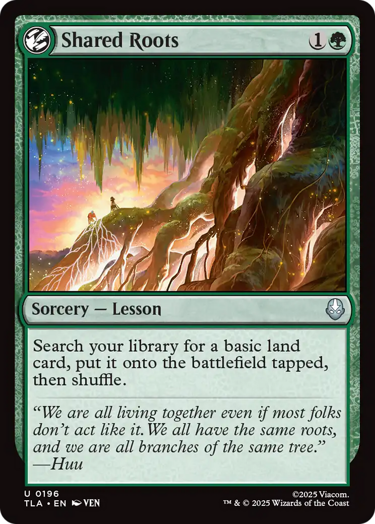 Magic: The Gathering - Shared Roots Foil - Avatar: The Last Airbender