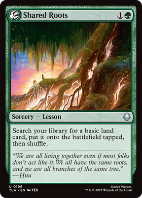 Magic: The Gathering - Shared Roots - Avatar: The Last Airbender