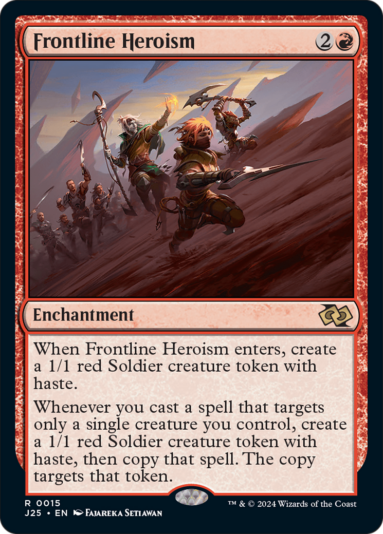 Magic: The Gathering - Frontline Heroism - Foundations Jumpstart