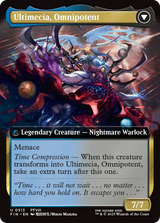 Magic: The Gathering - Ultimecia, Time Sorceress // Ultimecia, Omnipotent - Final Fantasy