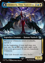 Magic: The Gathering - Ultimecia, Time Sorceress // Ultimecia, Omnipotent - Final Fantasy