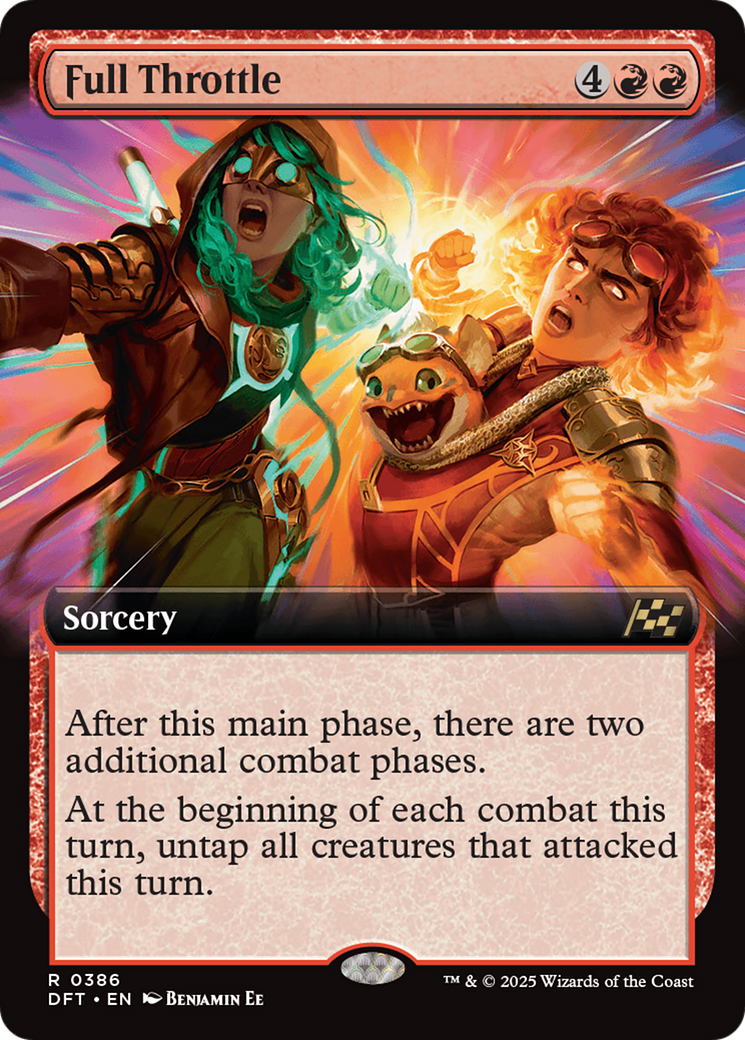 Magic: The Gathering - Full Throttle Foil - Aetherdrift