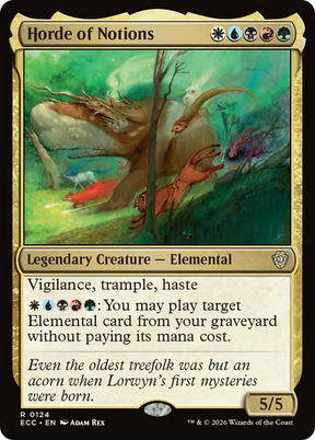 Magic: The Gathering - Horde of Notions - Lorwyn Eclipsed Commander