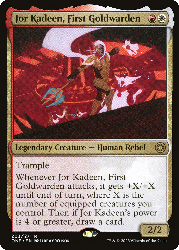 Magic: The Gathering - Jor Kadeen, First Goldwarden - Phyrexia: All Will Be One
