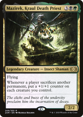 Magic: The Gathering - Mazirek, Kraul Death Priest Foil - Double Masters