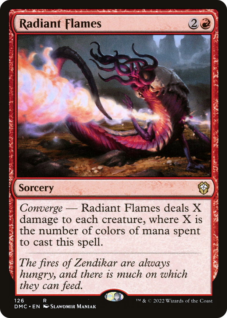 Magic: The Gathering - Radiant Flames - Dominaria United Commander