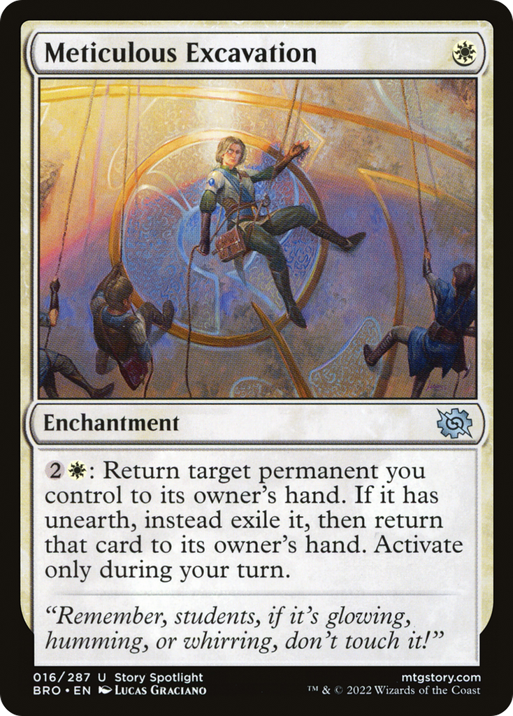 Magic: The Gathering - Meticulous Excavation - The Brothers' War