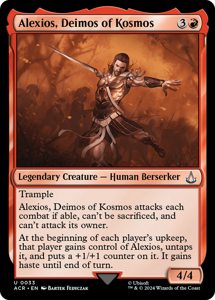 Magic: The Gathering - Alexios, Deimos of Kosmos - Assassin's Creed