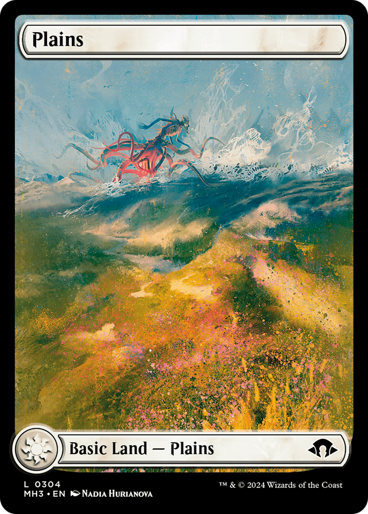 Magic: The Gathering - Plains #304 Foil - Modern Horizons 3