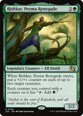 Magic: The Gathering - Rishkar, Peema Renegade - Foundations Jumpstart