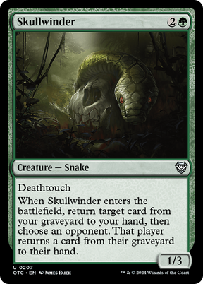 Magic: The Gathering - Skullwinder - Outlaws of Thunder Junction Commander