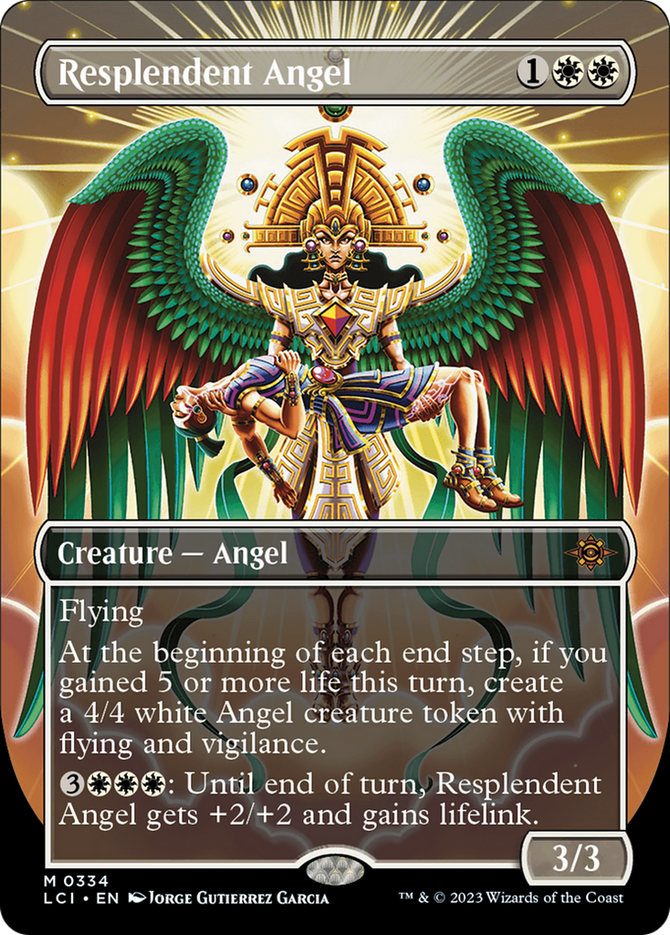 Magic: The Gathering - Resplendent Angel - The Lost Caverns of Ixalan