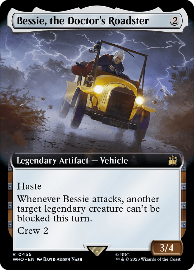 Magic: The Gathering - Bessie, the Doctor's Roadster - Doctor Who