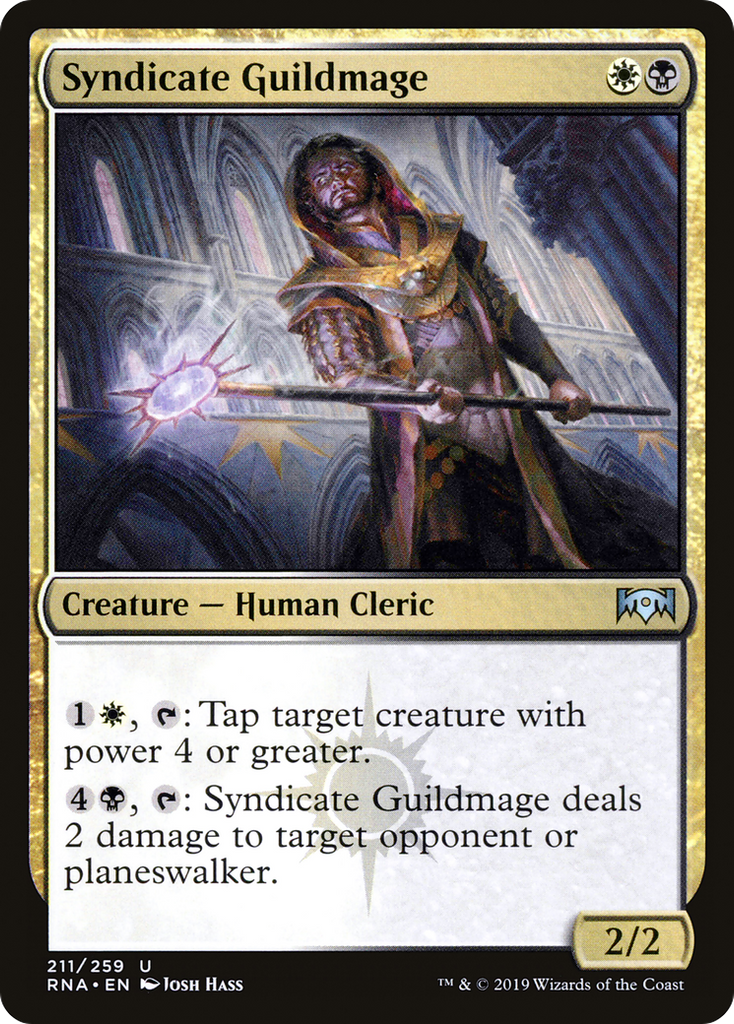 Magic: The Gathering - Syndicate Guildmage Foil - Ravnica Allegiance