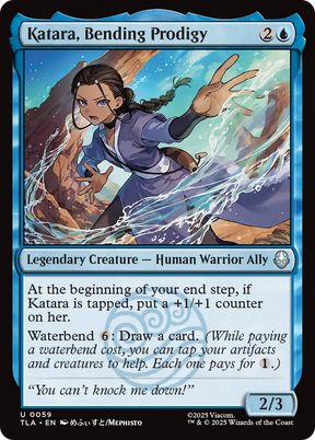 Magic: The Gathering - Katara, Bending Prodigy Foil - Avatar: The Last Airbender