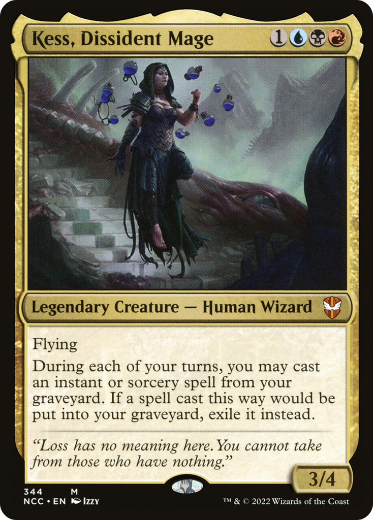 Magic: The Gathering - Kess, Dissident Mage - New Capenna Commander