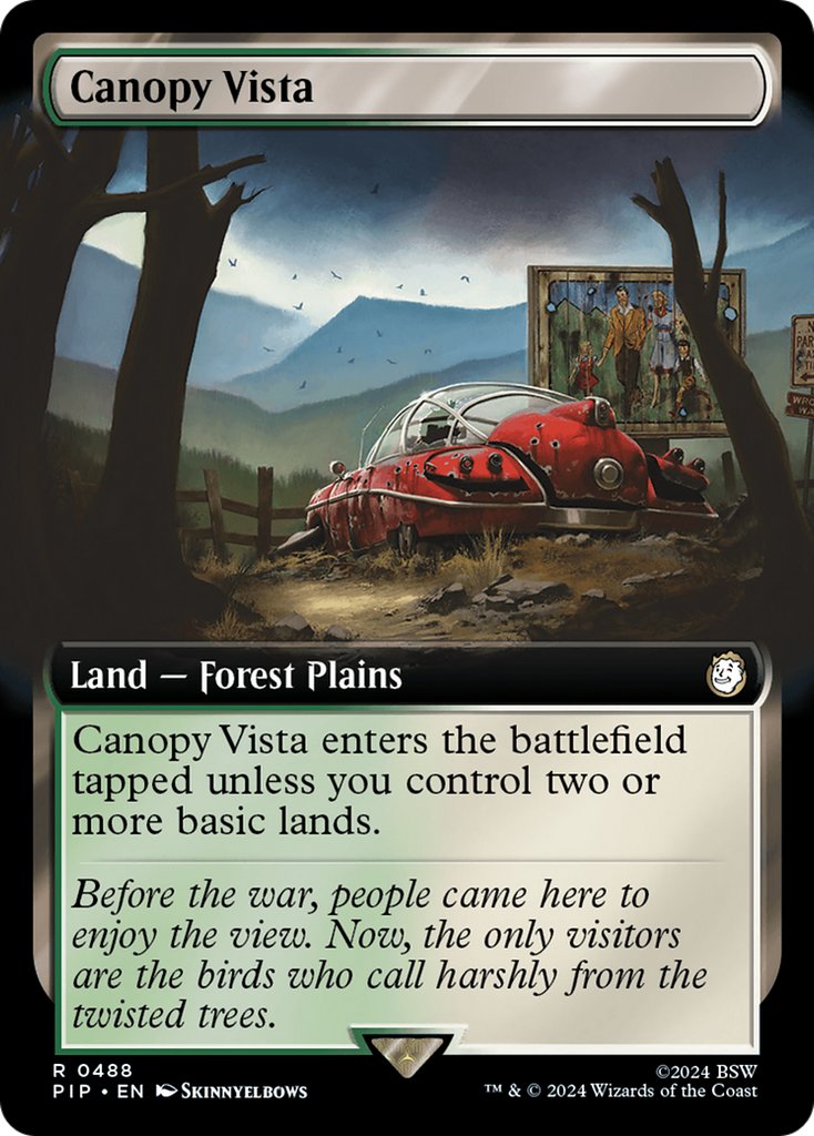 Magic: The Gathering - Canopy Vista Foil - Fallout