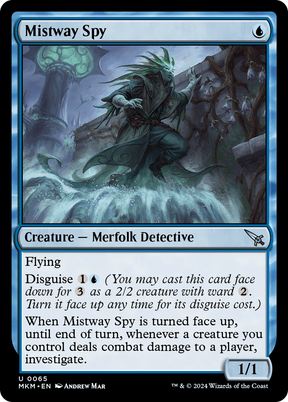Magic: The Gathering - Mistway Spy - Murders at Karlov Manor