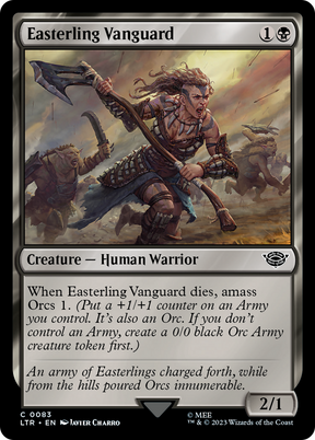 Magic: The Gathering - Easterling Vanguard - The Lord of the Rings: Tales of Middle-earth