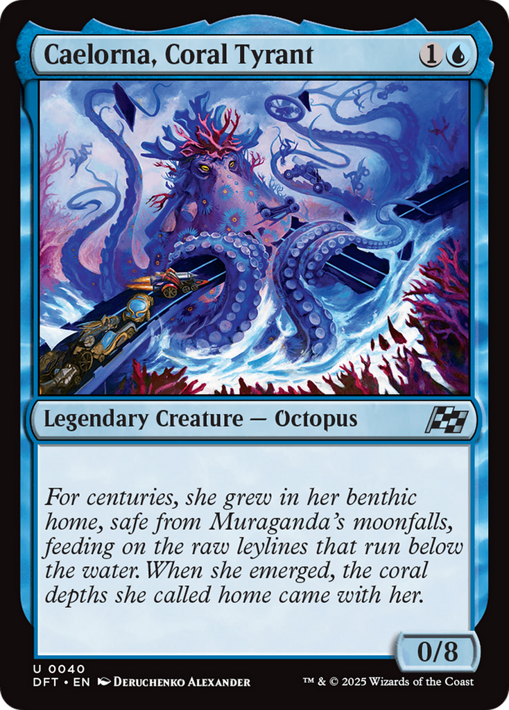 Magic: The Gathering - Caelorna, Coral Tyrant - Aetherdrift