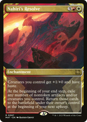 Magic: The Gathering - Nahiri's Resolve - March of the Machine: The Aftermath