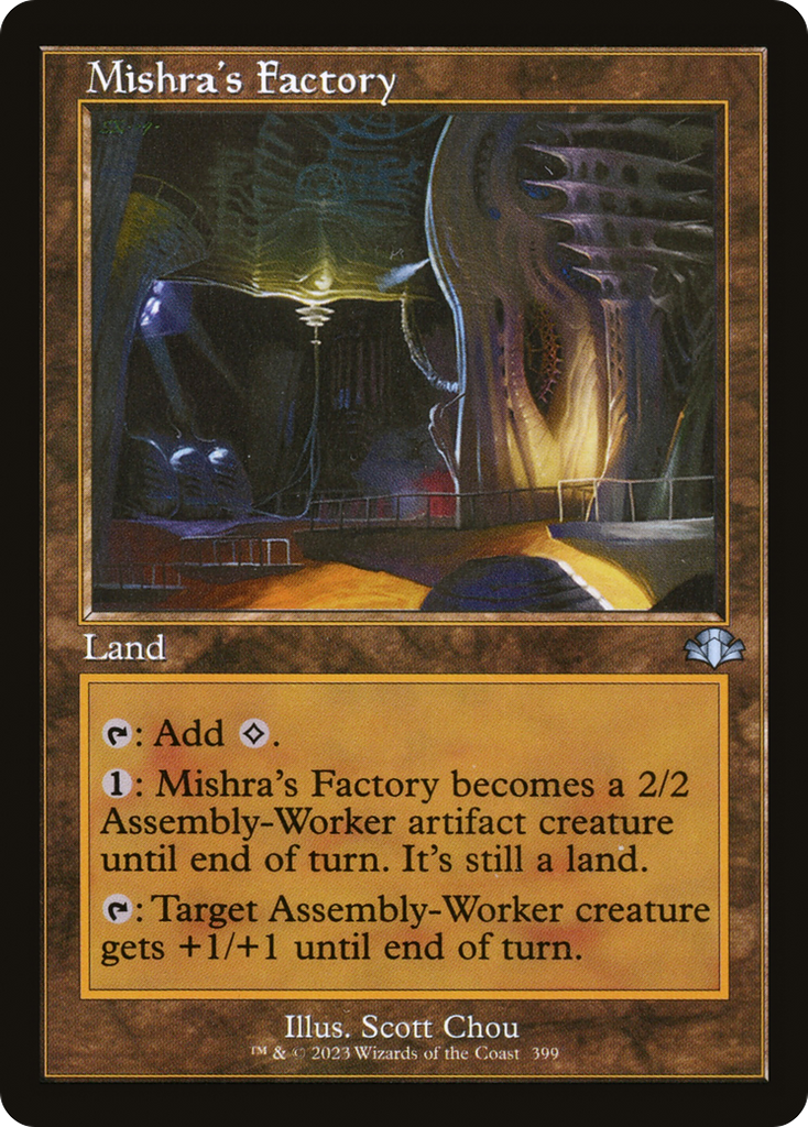 Magic: The Gathering - Mishra's Factory - Dominaria Remastered